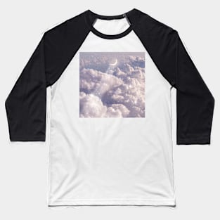 Moonlit Afternoon Baseball T-Shirt